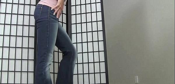  These ripped jeans make me feel like such a sexy slut JOI